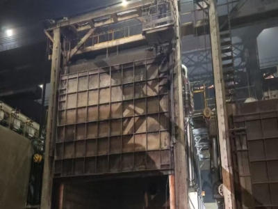 加热炉改造施工现场